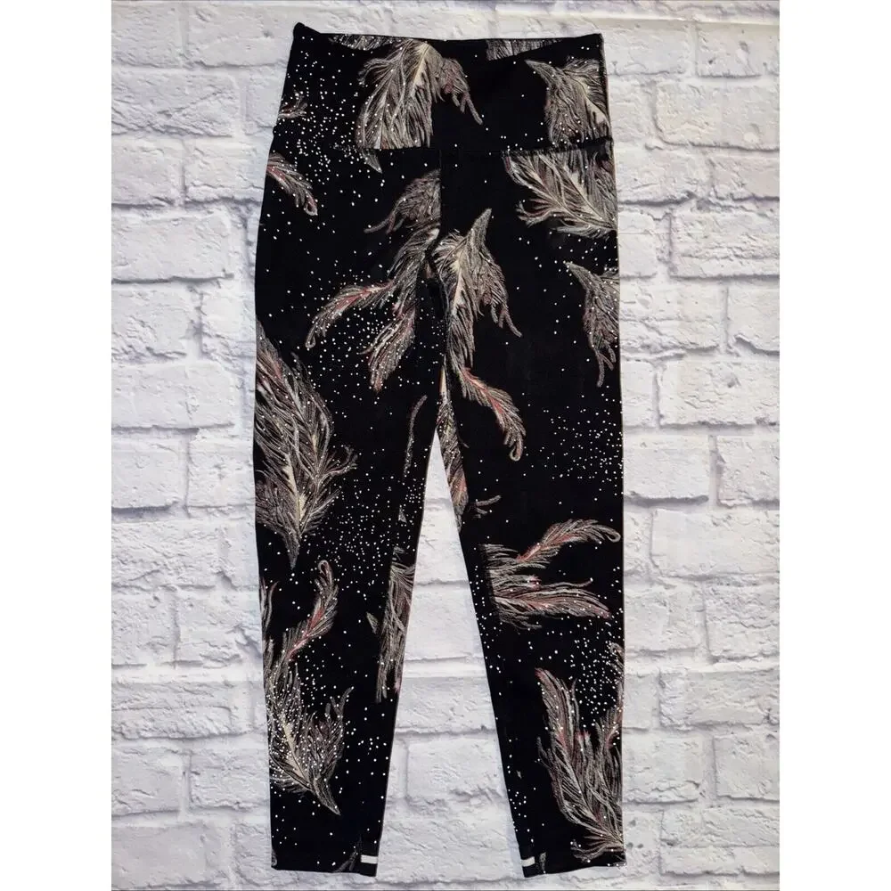 FREE PEOPLE Movement Serene Printed 7/8 Reflective Compression‎ Leggings Size XS